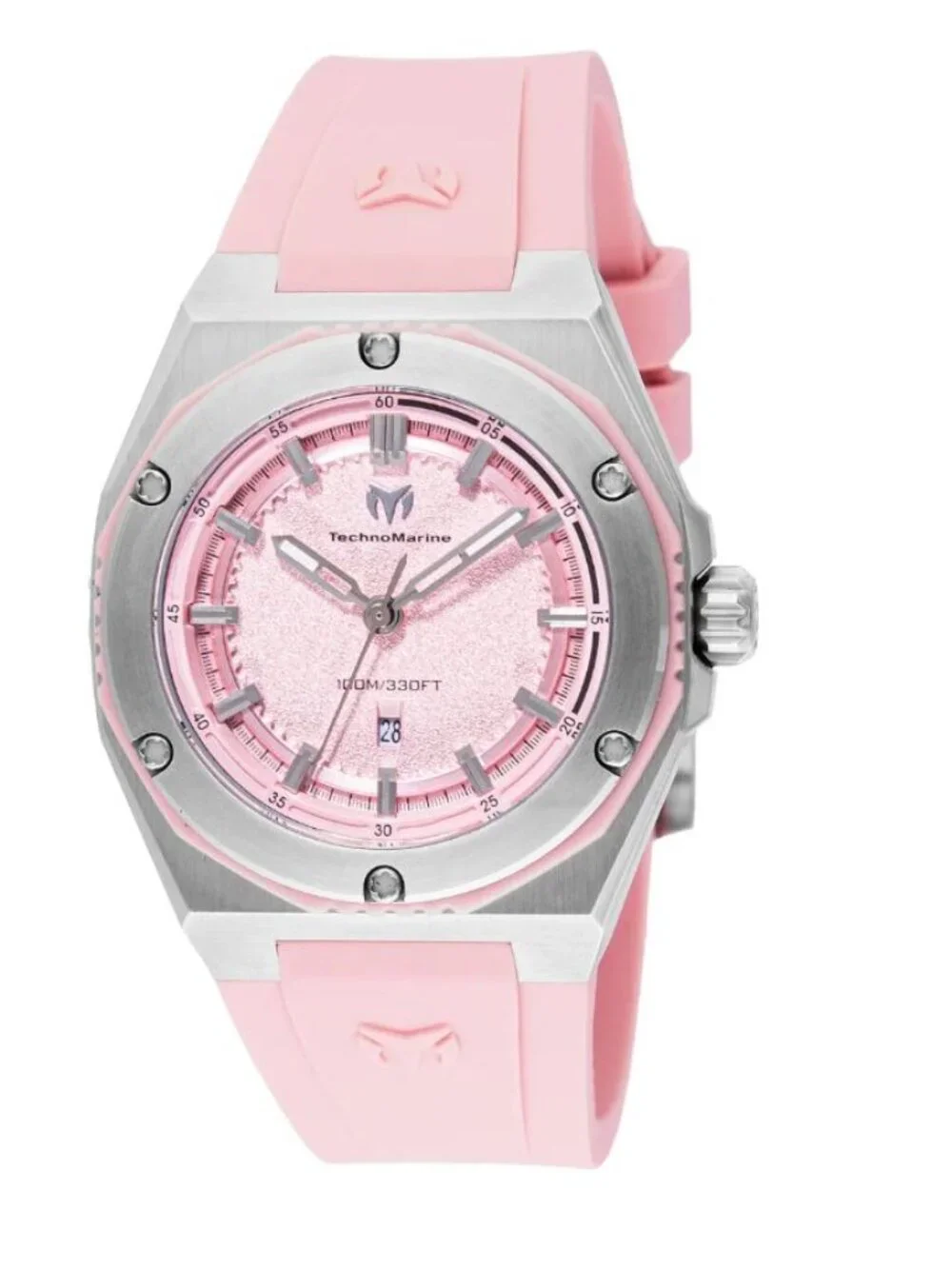 TechnoMarine Coral Legacy Women’s Pink Watch 36mm TM-416053 New